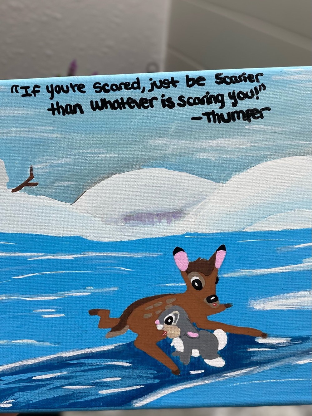 Hand- Crafted Disney Canvas Art - Picture 2 of 4